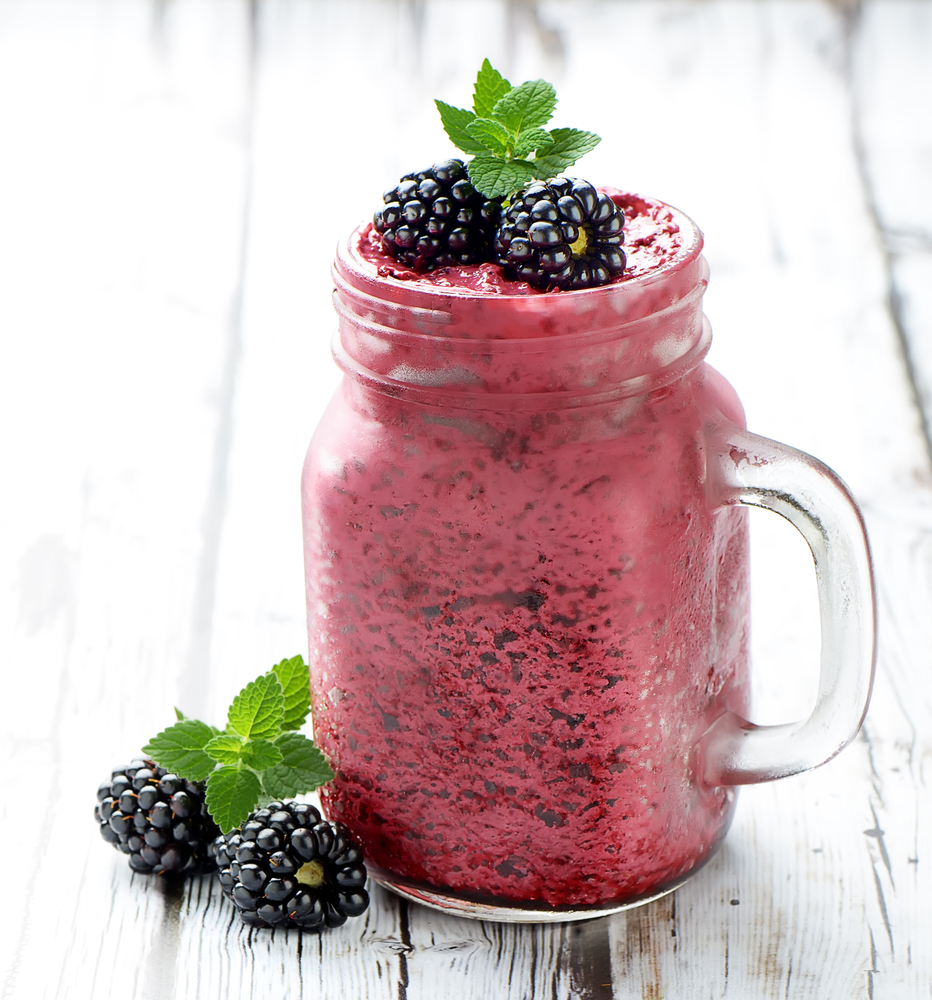 Blackberry Kale Smoothie Kidney Kitchen