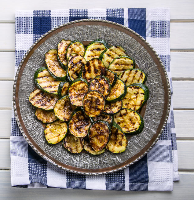 Zucchini And Red Onion Salad