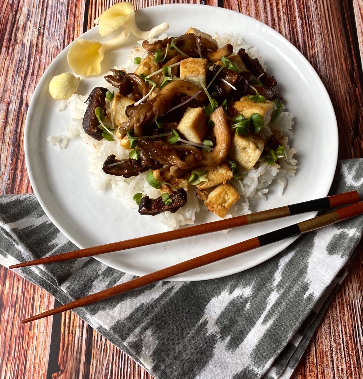 Japanese Tofu With Mushrooms Kidney Kitchen