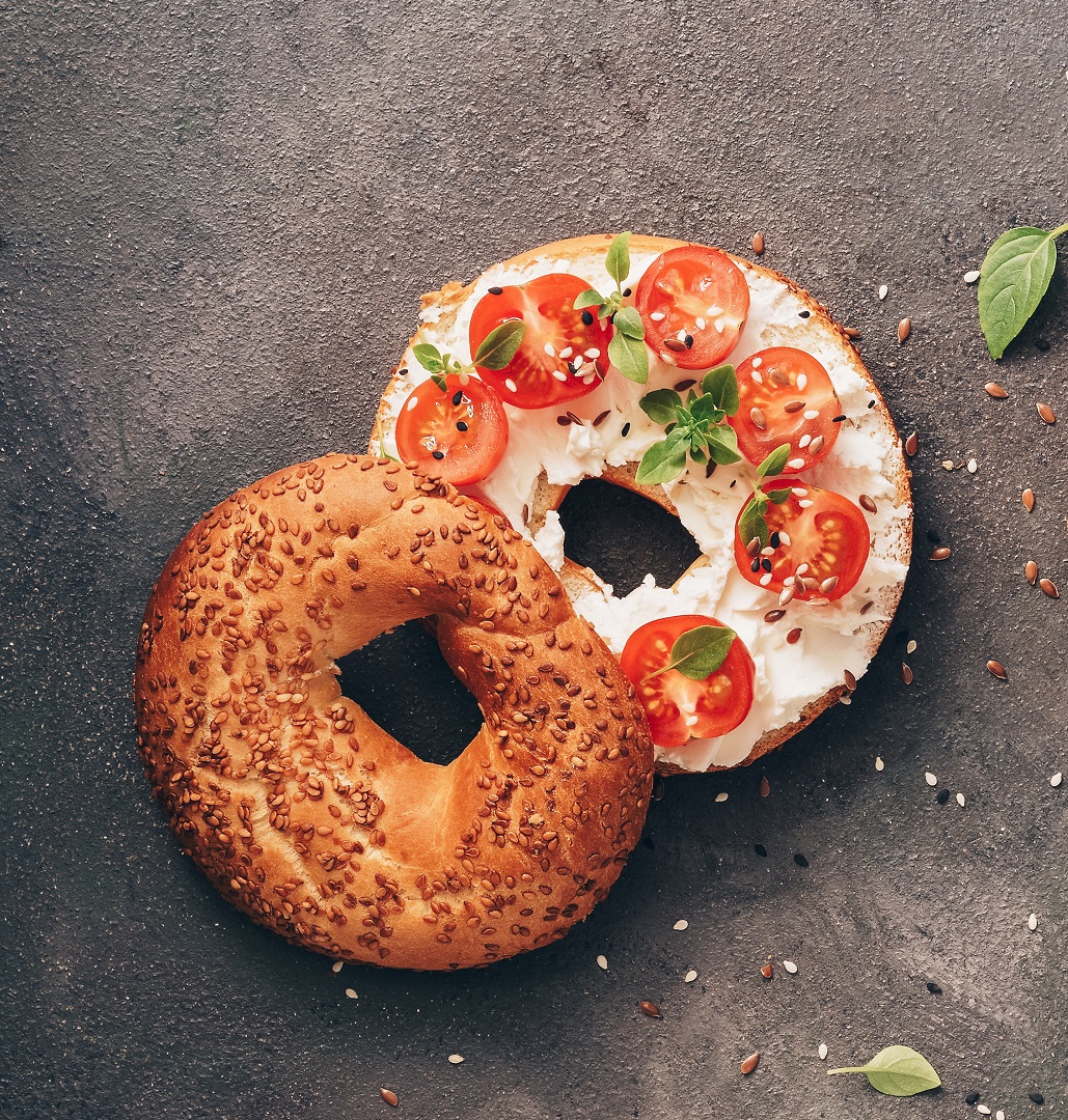 OpenFaced Bagel Breakfast Sandwich Kidney Kitchen