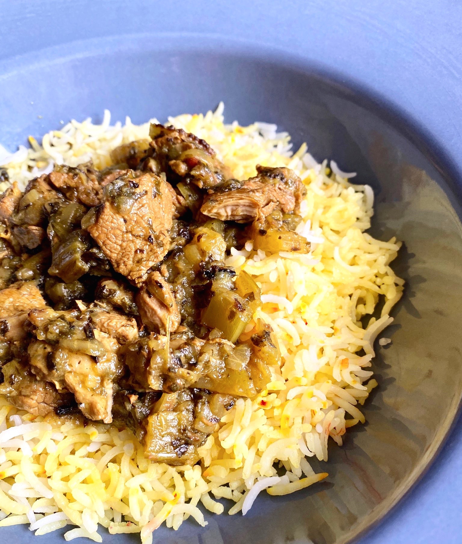 Persian Celery Stew with Rice Kidney Kitchen