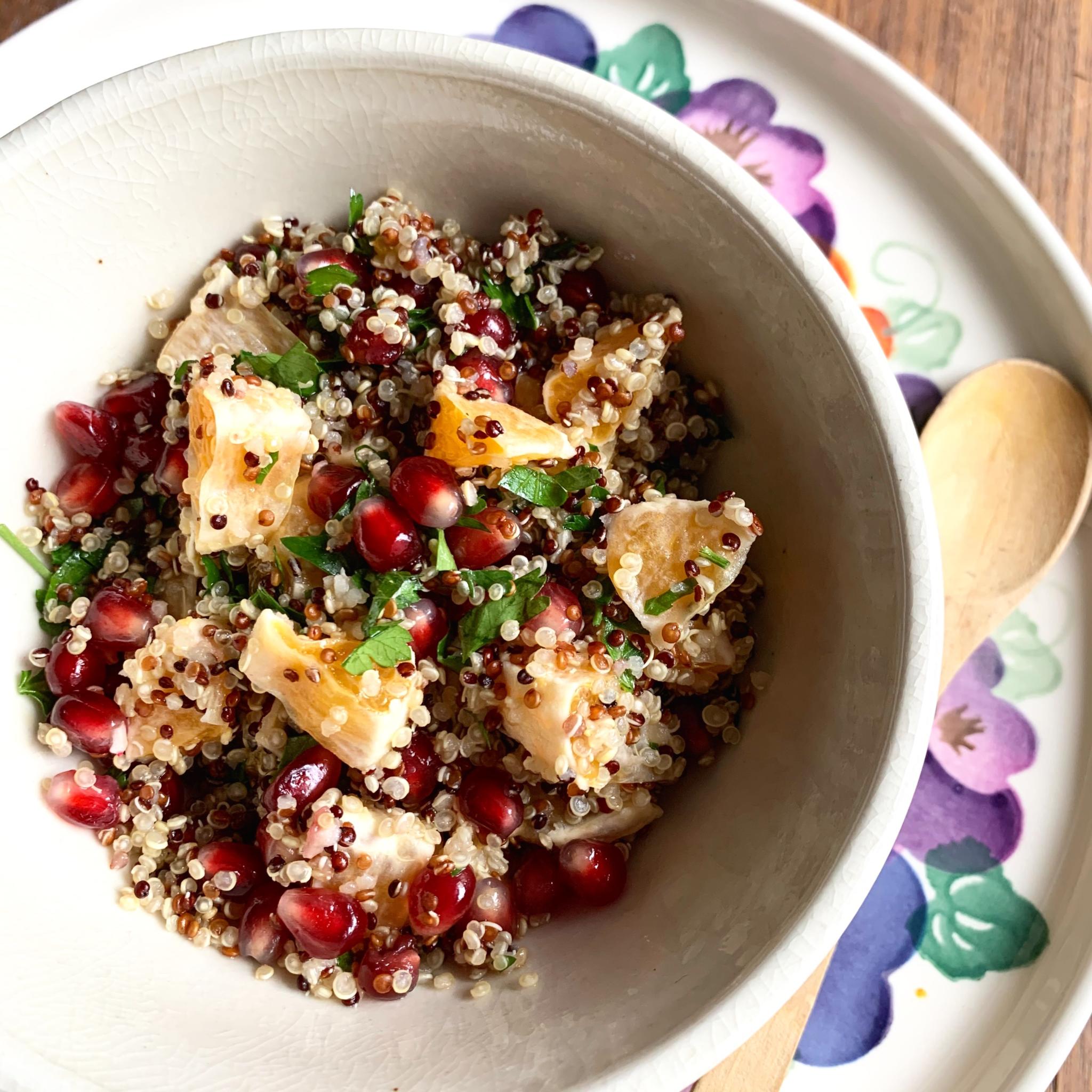 Winter Quinoa Salad Kidney Kitchen